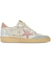 Golden Goose - 20mm Ball Star Leather Sneakers - Lyst
