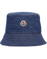 Moncler - Denim Bucket Hat - Lyst