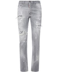 DSquared² - Cool Guy Fit Cotton Denim Jeans - Lyst