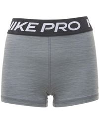 nike pro gray shorts