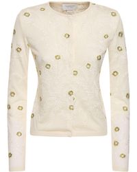 Giambattista Valli - Cashmere & Silk Knit Cardigan - Lyst