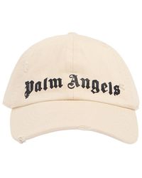 Palm Angels - Baumwollkappe Mit Monogramm "pa" - Lyst