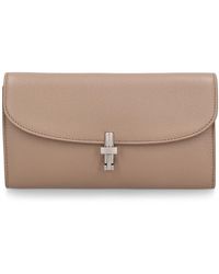 The Row - Sofia Continental Leather Wallet - Lyst