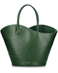 Ferragamo - Cutout Leather Tote Bag - Lyst