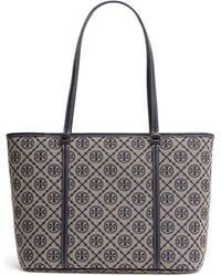 Tory Burch - Damen Kleine Canvas-Tote Mit T-Monogramm - Lyst