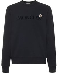 Moncler Logo Cotton Sweatshirt - Multicolor