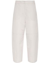 Max Mara - Donna Pantaloni Gamba Ampia Jack - Lyst