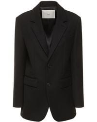 DUNST - 2-Button Wool Blend Blazer - Lyst