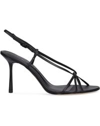 STUDIO AMELIA - 90Mm Entwined Leather Sandals - Lyst