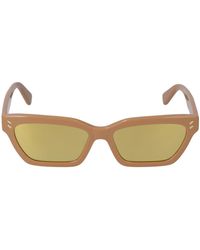 Stella McCartney - Squared Acetate Sunglasses - Lyst