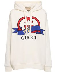 Gucci - Sweatshirt Aus Baumwolle Mit Logo "1921" - Lyst