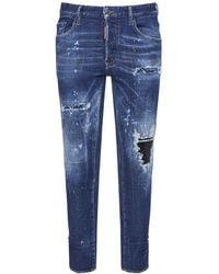 DSquared² - Super Twinky Stretch Cotton Denim Jeans - Lyst