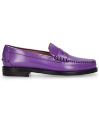 Sebago - Dan Outsides Smooth Leather Loafers - Lyst