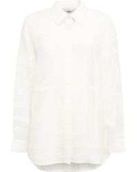 TOTEME - Damen Klassisch Shirt Aus Bio-Baumwollmischung - Lyst