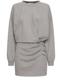 Isabel Marant - Robe courte en jersey de coton samuela - Lyst