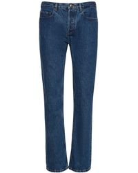 A.P.C. - Jeans rectos de denim 19,4cm - Lyst