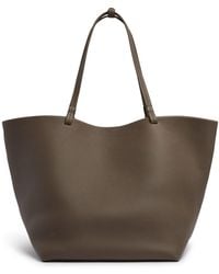 The Row - Mujer Bolso Tote Xl Park De Piel De Grano Unique - Lyst