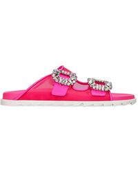 10mm Tuliaba Satin Slide Sandals