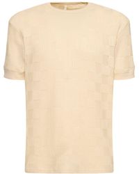 sunflower - Gym Linen Blend Jacquard T-shirt - Lyst