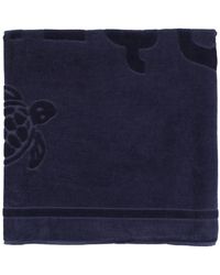 Vilebrequin - Logo Organic Cotton Jacquard Beach Towel - Lyst