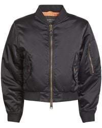 Balenciaga - Shrunk Nylon Bomber Jacket - Lyst