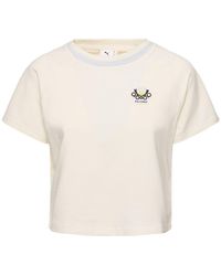 PUMA - Palomo Baby Cropped T-shirt - Lyst