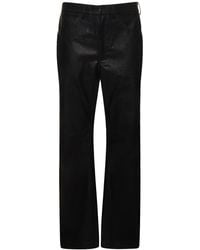 Entire studios - Damp Faux Leather Straight Pants - Lyst