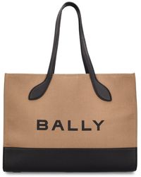 Bally - Ew Bar Keep On Organic Cotton Blend Bag - Lyst