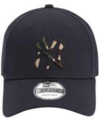KTZ Camo Infill 9forty Cap - Blau