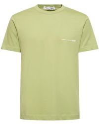 Comme des Garçons - Camiseta de algodón con logo - Lyst