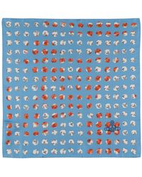 Vivienne Westwood - Foulard carré en soie dots pocket - Lyst