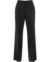 Dolce & Gabbana - Stretch Wool High Waist Flared Pants - Lyst