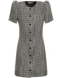 Reformation - Olivette Tweed Mini Dress - Lyst