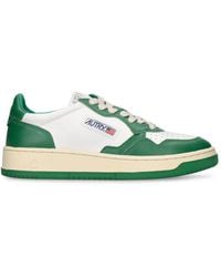 Autry - Medalist Leather Two Tone Sneakers White - Lyst