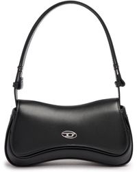 DIESEL - Schultertasche Aus Leder "play" - Lyst