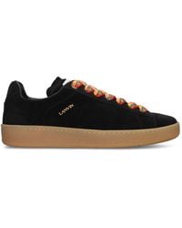 Lanvin - Lite Curb Low Top Trainers - Lyst