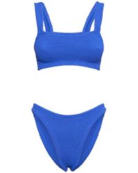 Hunza G - Bedruckter Bikini "xandra" - Lyst