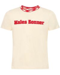 Wales Bonner - Original Logo T-Shirt - Lyst