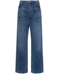 Isabel Marant - Teren Fluid Lyocell & Cotton Wide Jeans - Lyst
