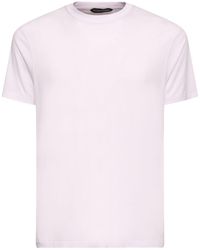 Tom Ford - T-shirt en lyocell et coton - Lyst
