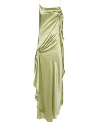 Christopher Esber - Cusco Draped Silk Cami Dress - Lyst