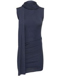 AYA MUSE - Damen Minikleid Aus Seide Und Viskose - Lyst