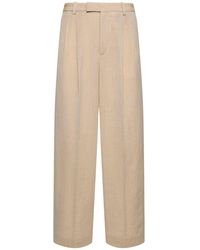 Jacquemus - Pantaloni le pantalon titolo in lino e lana - Lyst