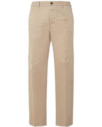DSquared² - Relaxed Fit Cotton Twill Pants - Lyst