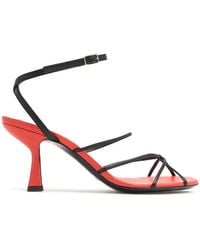 Christopher Esber - 70mm Hohe Ledersandaletten "blaze" - Lyst