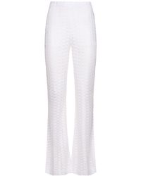 Missoni - Solid Lace Flared Pants - Lyst