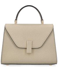 Valextra - Micro Iside Grained Leather Bag - Lyst