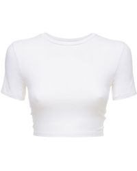 Adam Selman Sport Reversible Twist T-shirt - White
