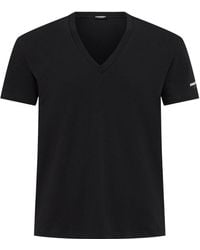 DSquared² - Pack Of 2 Cotton Blend V-neck T-shirts - Lyst