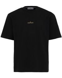 Stone Island - Cotton Jersey T-Shirt - Lyst